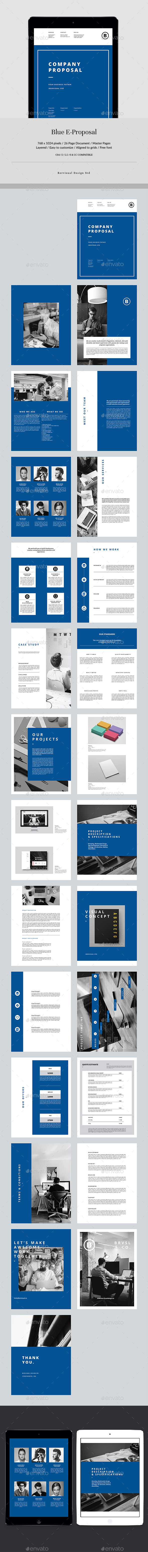 Blue E-Proposal - ePublishing