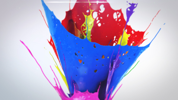 Rising Paints Logo - VideoHive 19728459