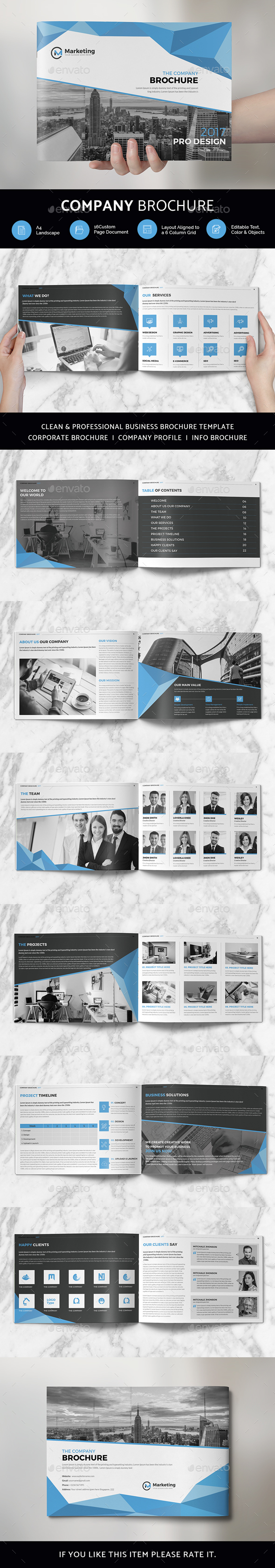 Company Brochure - Print Templates