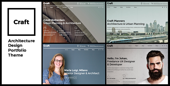Craft Portfolio - Architecture & Design Portfolio - Portfolio Creative