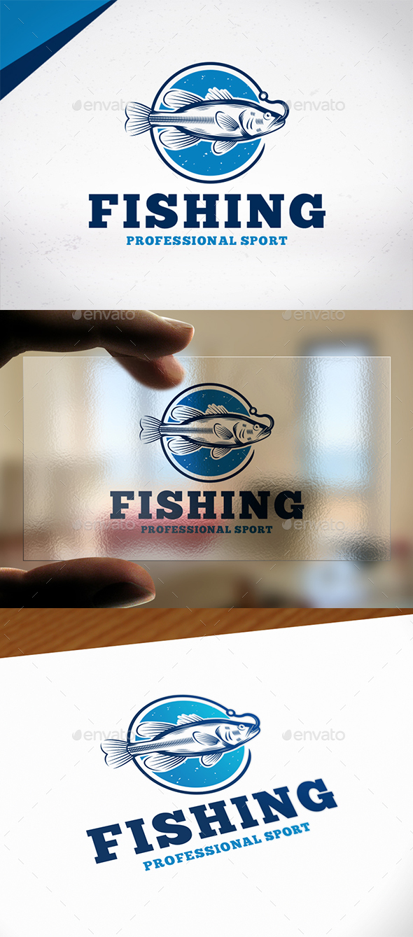 Fishing Sport Logo Template - Animals Logo Templates