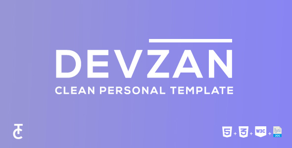 Devzan - Clean - ThemeForest 19672163