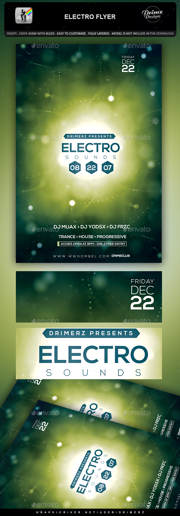 Electro Flyer - Events Flyers