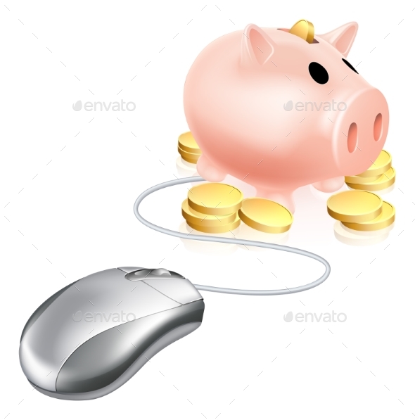 Internet Saving Concept - Concepts Business