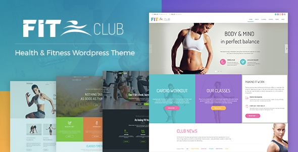 Fitness Club - Health & Fitness WordPress Theme - Health & Beauty Retail