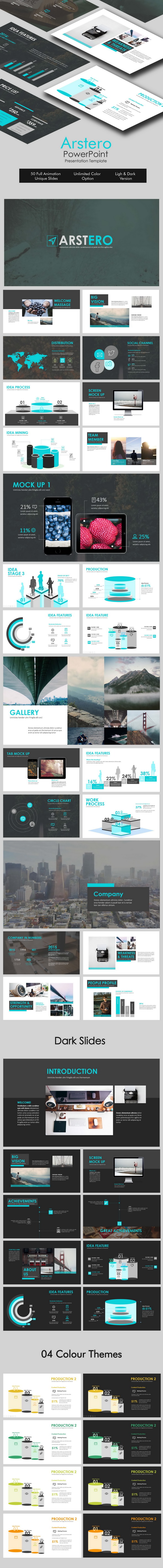Astero Powerpoint Template - Business PowerPoint Templates