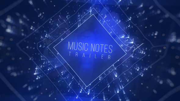 Music Notes Trailer - VideoHive 19732057