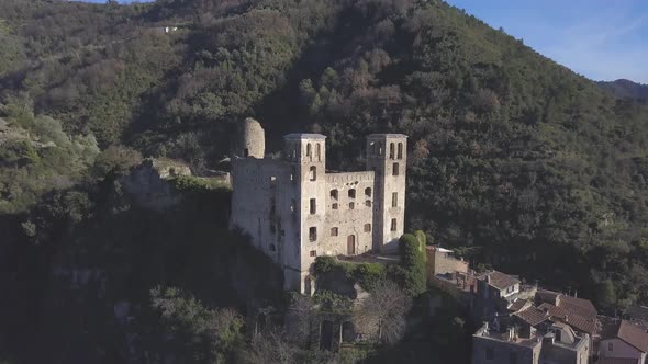 Dolceacqua Doria Medieval Stone Castle Fortification alt