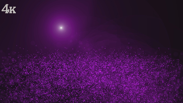 Purple Magical Mist in the Sunlight Background