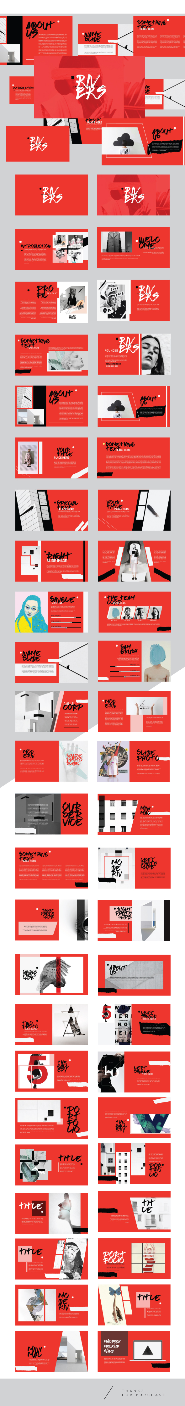 Rivers - Multipurpose Keynote template - Creative Keynote Templates