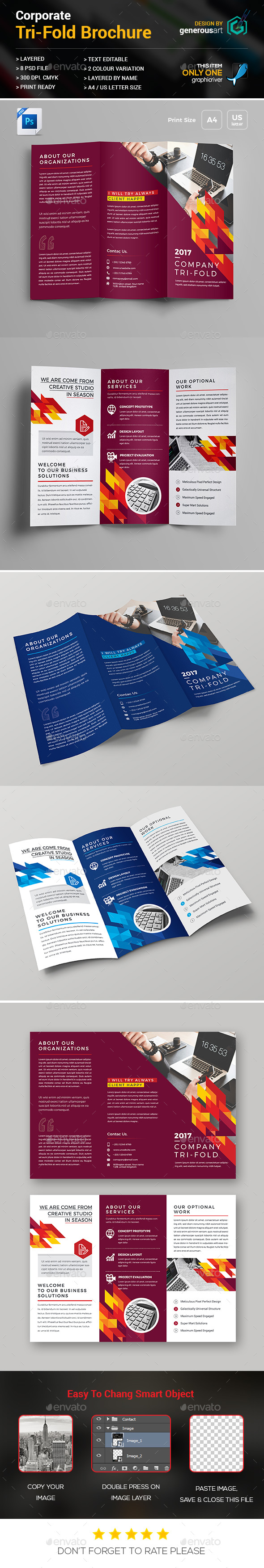 Tri-Fold Brochure - Corporate Brochures