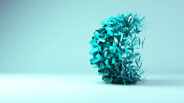 3d Sphere Creation Animation Video
