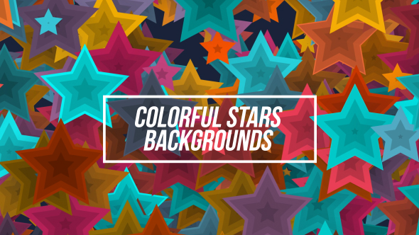 Colorful Stars Backgrounds