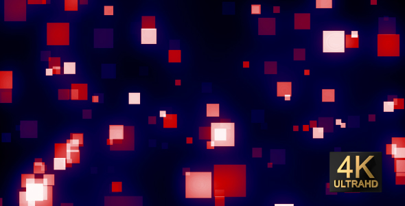 Particles Square Background