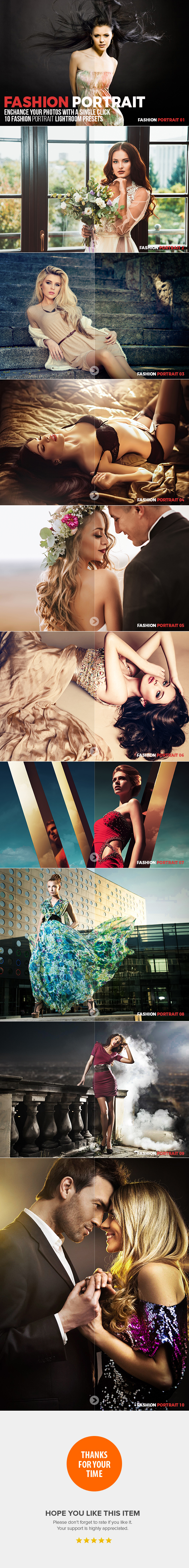 10 Fashion Portrait Lightroom Presets - Portrait Lightroom Presets