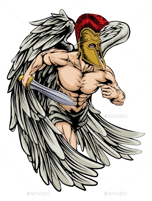 Warrior Angel - Sports/Activity Conceptual