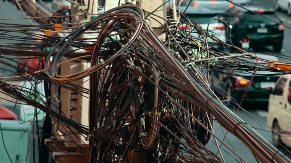 Strongly Tangled Wires in Asia