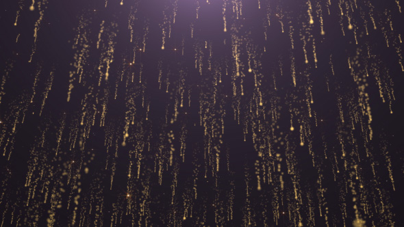 Gold Rain Background