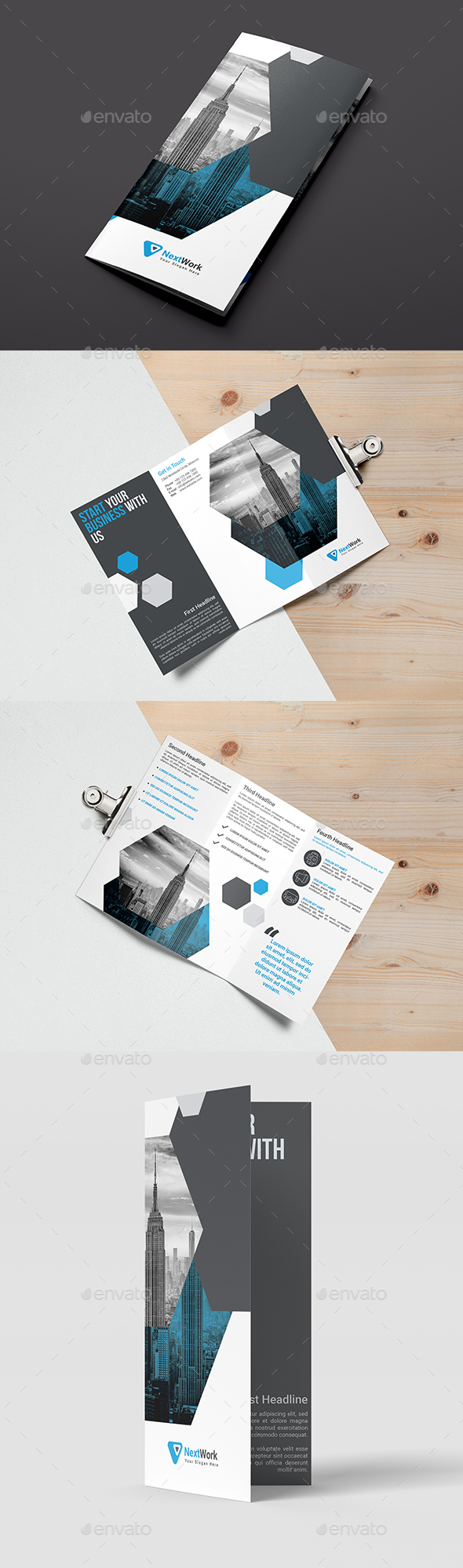 Corporate Trifold Brochure - Corporate Brochures