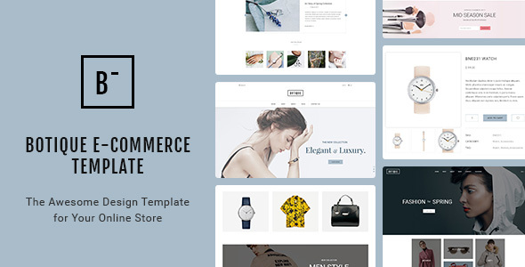 Botique - Responsive - ThemeForest 19743830