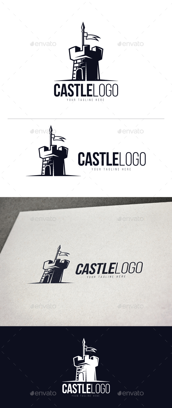 Castle Logo - Buildings Logo Templates