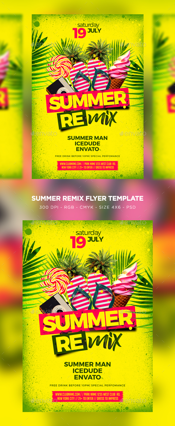 Summer Remix - Clubs & Parties Events