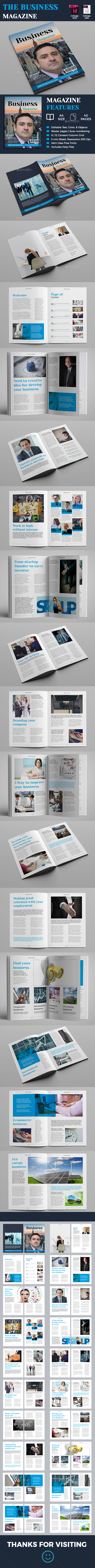 Business Magazine - Magazines Print Templates