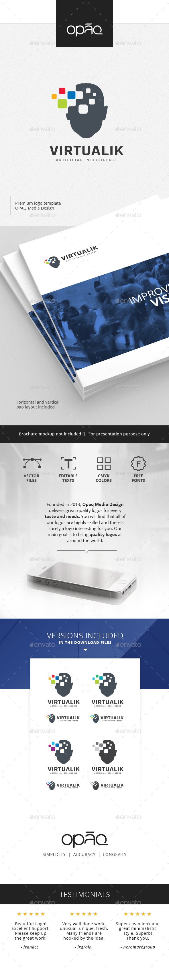 Human Artificial Intelligence Logo - Humans Logo Templates