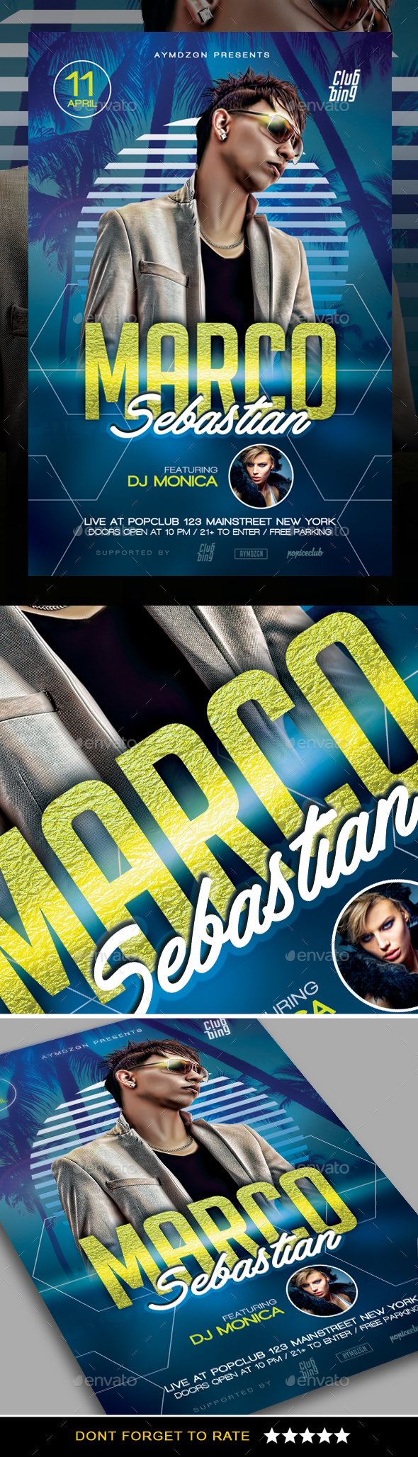 DJ Concert Flyer - Concerts Events