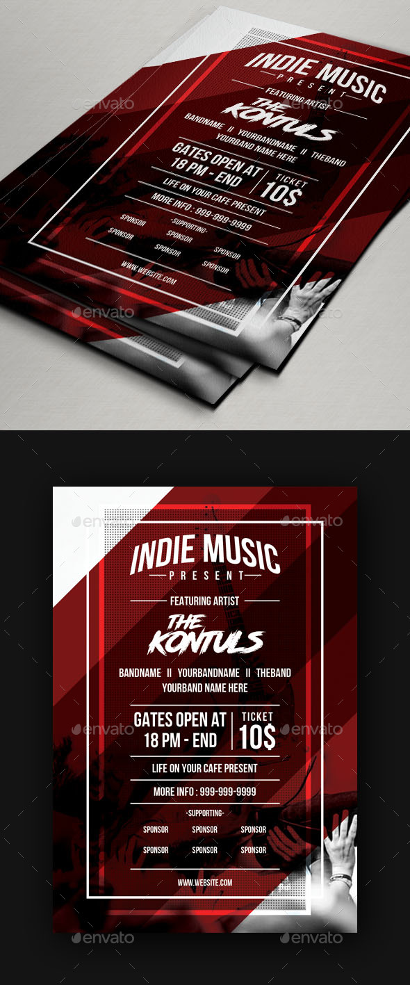 Music Flyer - Concerts Events