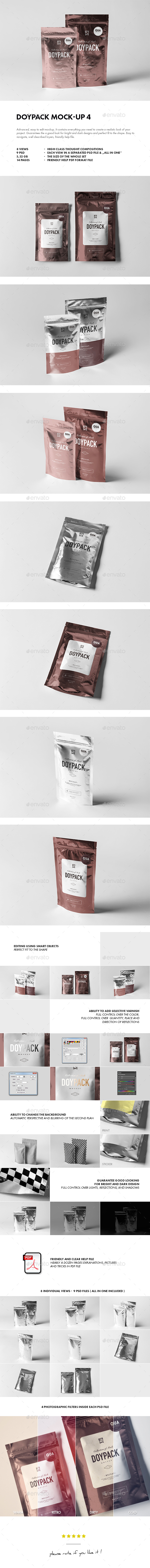 Doypack Mock-up 4 - Miscellaneous Packaging
