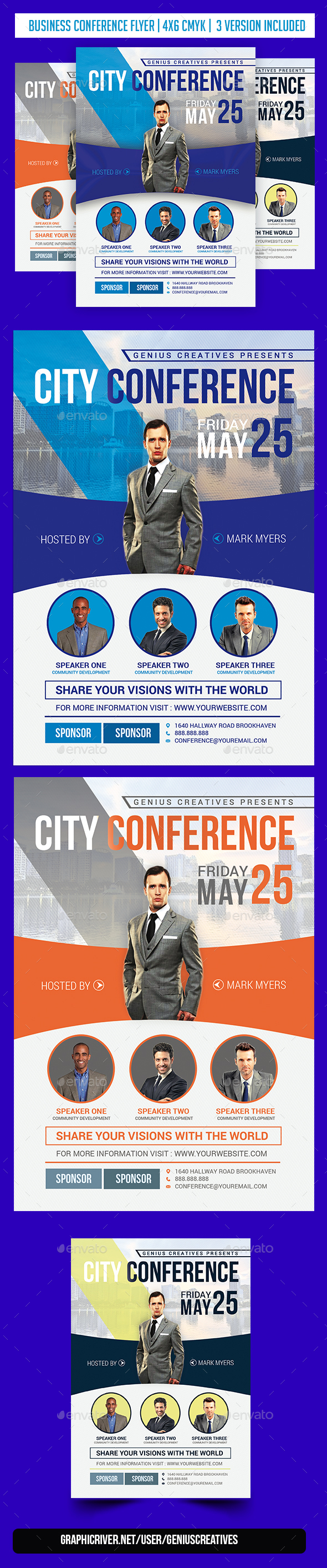 City Conference - Corporate Flyers
