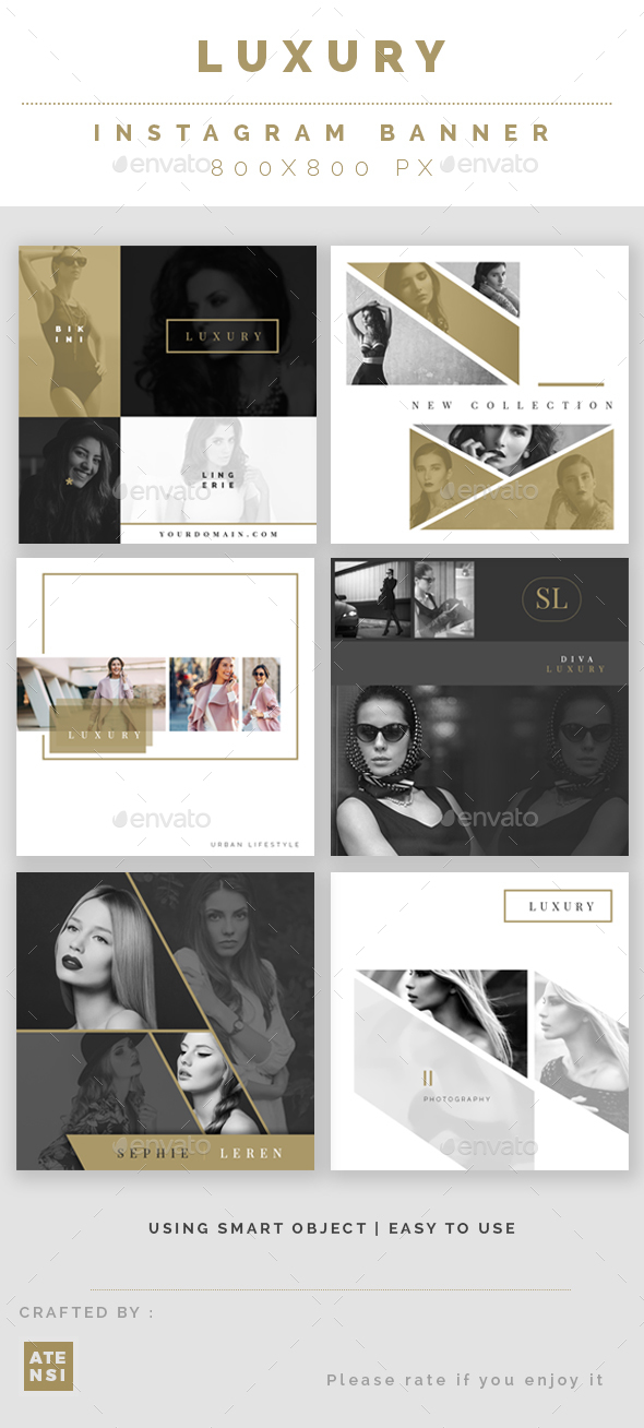 Creative Instagram Banner - Social Media Web Elements