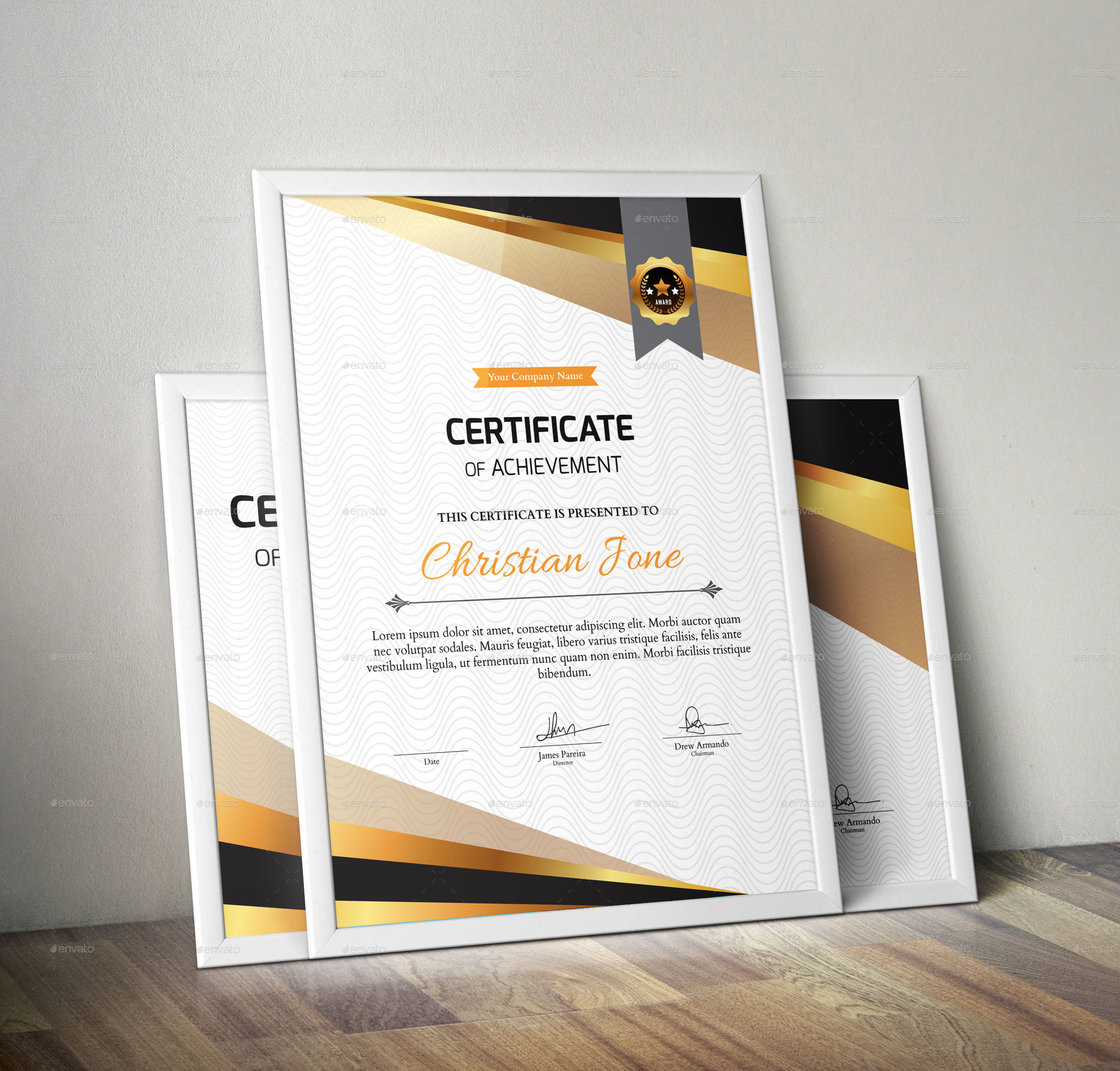 Certificate by sketchgraph | GraphicRiver