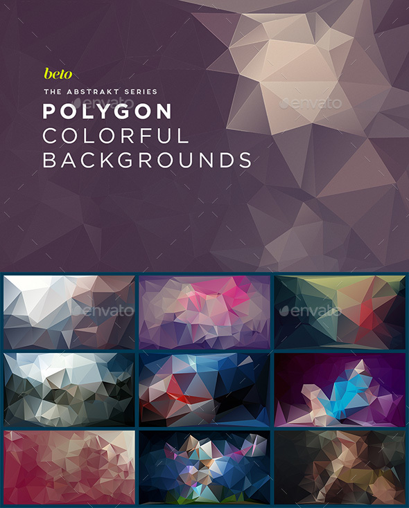 Polygon Abstract Backgrounds - Abstract Backgrounds