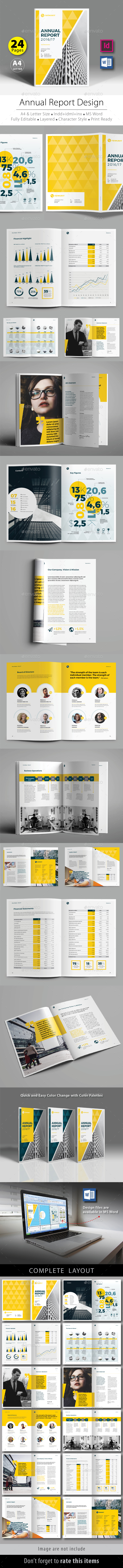 Annual Report Design Template V.6 - Corporate Brochures