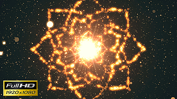 Particles Flower