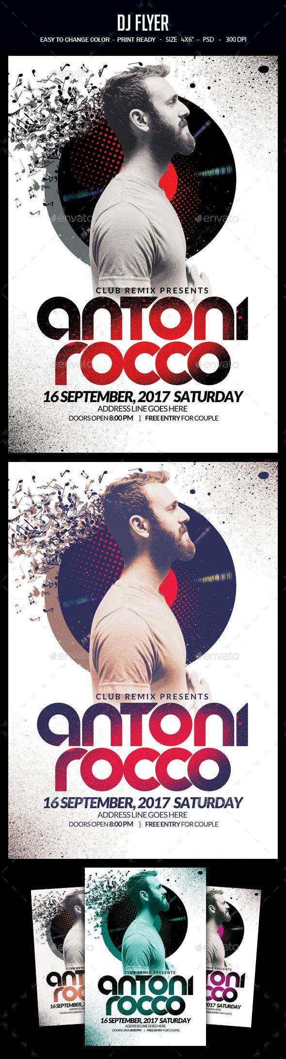 Dj Flyer - Clubs & Parties Events
