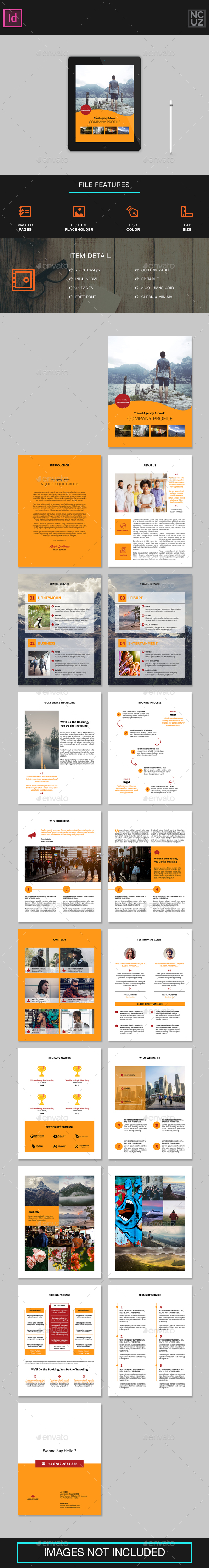 Travel Agency E-book Template - ePublishing
