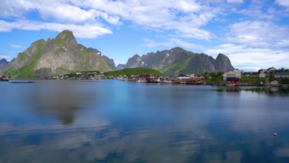 Panorama Lofoten Archipelago Islands alt