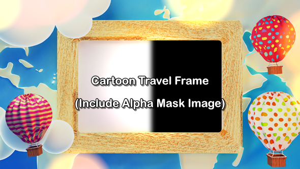 Cartoon Travel Frame alt