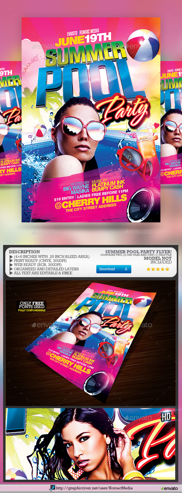 Summer Pool Party - Clubs & Parties Events