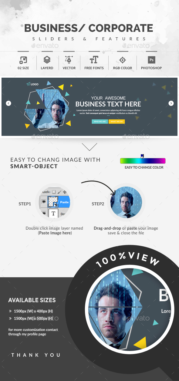 Sliders - Sliders & Features Web Elements