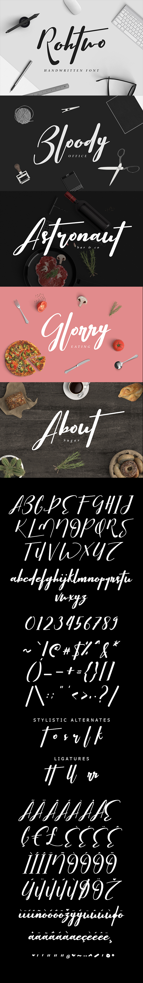 Rohtwo Bold Signature - Calligraphy Script