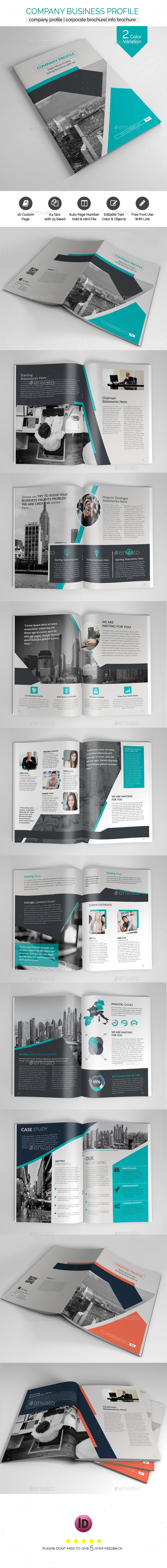 Company Business Profile Design - Corporate Flyers