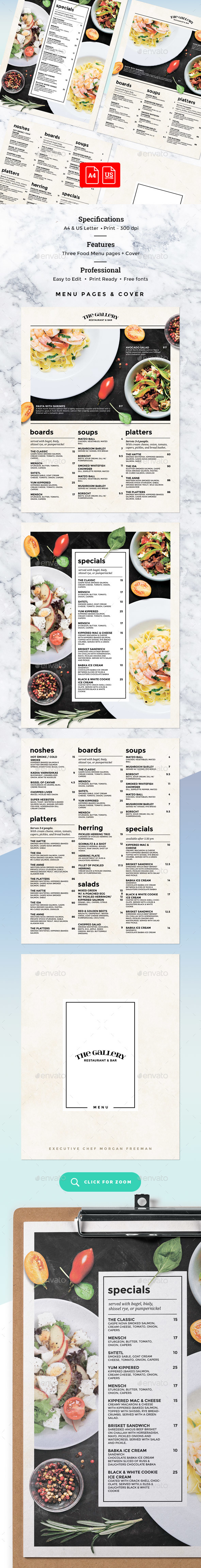 Restaurant Menu