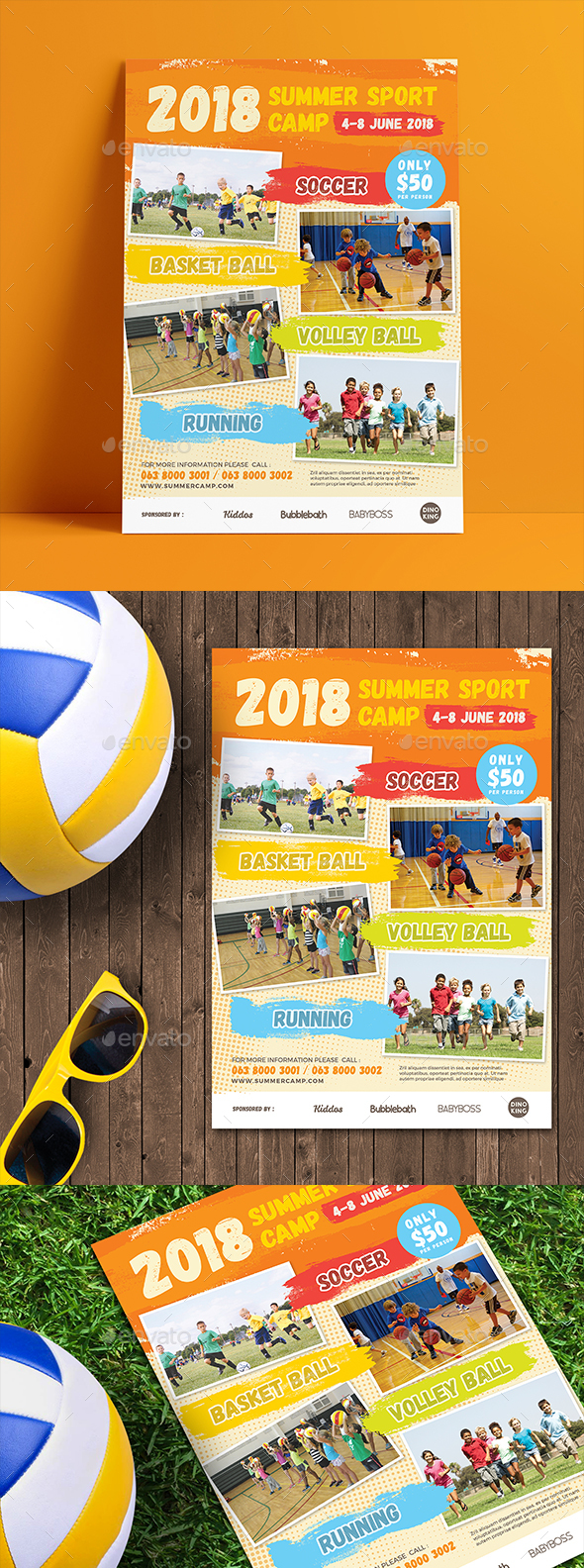 Summer Sport Camp Flyer 03 - Sports Events