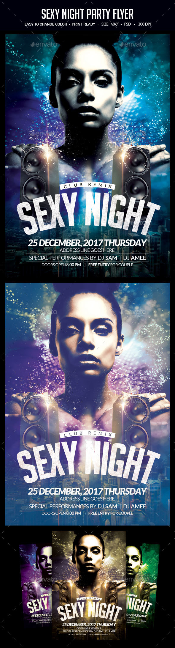 Sexy Night Party Flyer - Clubs & Parties Events