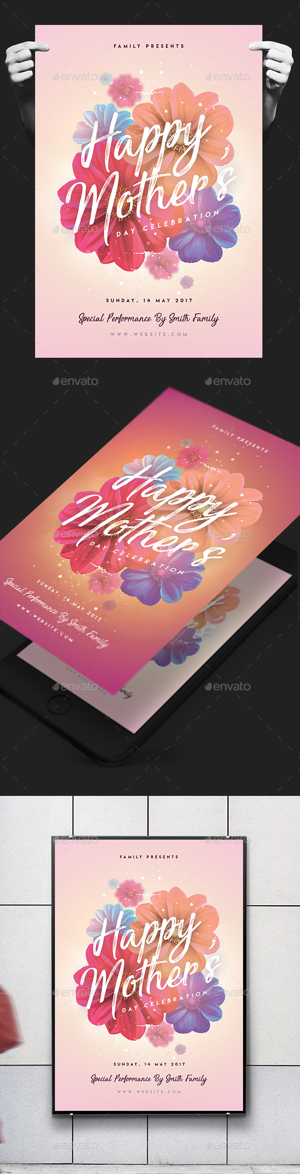 Happy Mother's Day Flyer - Events Flyers