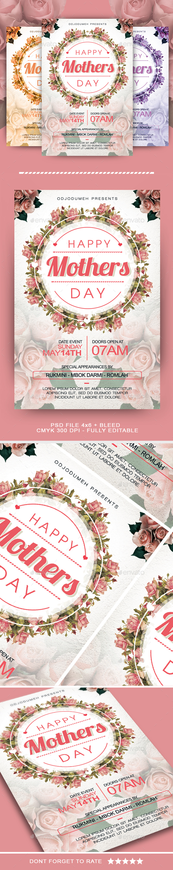 Mothers Day Flyer - Events Flyers